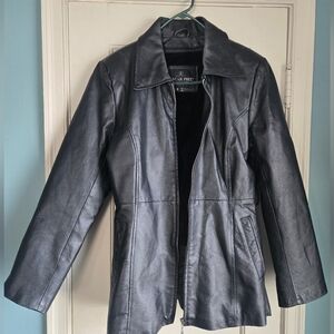 Oscar Piel Vintage Leather Jacket Womens M